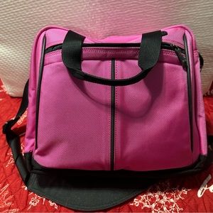Victorinox Swiss Army Shoulder Bag Carry On Cosmetic Bag Pink